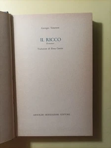 il ricco Simenon Mondadori 1971 - Bild 1 von 3