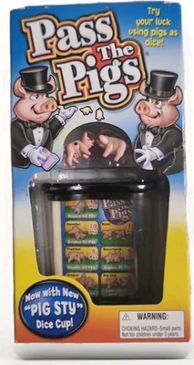 Winning Moves Games Company Pass The Pigs Juego Edades 7 Más 2 Más Jugadores Nuevo con Etiquetas  Foto 1 de 4