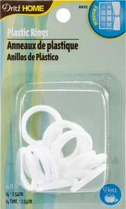 Dritz 8932  Plastic Rings 1" 14/Pkg- - Picture 1 of 1
