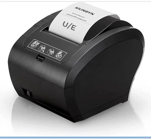 Termiczna drukarka pokwitowań MUNBYN 80MM - model ITPP047 - Zdjęcie 1 z 4