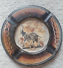 Vintage Ashtray Ceramic Papua New Guinea Art Cigarettes Accessories Antique