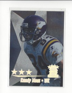 1999 Topps Stars Three Star #3 Randy Moss Vikings