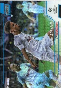 2021-22 Stadium Club Chrome Champions League Karim Adeyemi Blue Prism