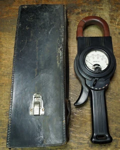 Vintage WESTON MODEL 633 Clamp-on AC Ammeter Antique - Picture 1 of 8