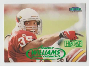 AENEAS WILLIAMS 1998 Fleer Tradition HERITAGE COLLECTION #167H SP #119/125 HOF - Bild 1 von 2