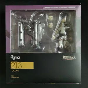 Attack on Titan Levi Shingeki no Kyojin Stylish 213 figma 14cm PVC Action Figure - Picture 1 of 7