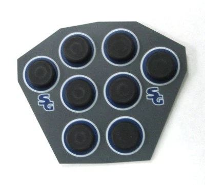 SURE GRIP CONTROLS SG L-ME-A8 - 8 Button Overlay for Suregrip L series handle