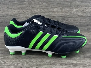 Adidas Adipure 11PRO TRX FG Men's Soccer Cleat Size 6 Black Green Q23806 - Picture 1 of 13