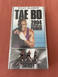 Billy Blanks ENERGY Tae Bo 2004 Capture The Power Workout VHS (VG) - Picture 1 of 6
