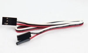 ✅ 11" Active Pickup Quick Connect Wire Cable for EMG 3 Pin 3 Wire RED BLACK WHIT - Picture 1 of 3