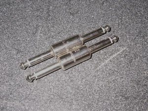 Switchcraft 363 Male 1/4” to Male 1/4” Phono Plug Coupler cable pedal audio (2) - Picture 1 of 1