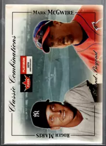 A1674 2001 Fleer Platinum Classic Combinations #36 R.Maris M.McGwire /2000 NM-MT - Picture 1 of 2