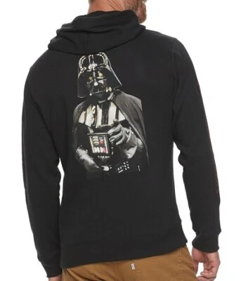 NWT Men's Levi's Star Wars Hoodie Sweatshirt Pullover Medium Darth Vader Black - Image 1 of 2