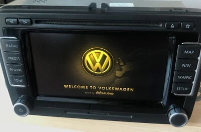 ⭐⭐⭐⭐⭐🆗VW RNS 510 GOLF V VI TOURAN TIGUAN PASSAT 3C NAVI DISPLAYTOUCH 1T0035680C - Image 1 of 4