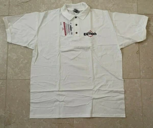 NEW WITH TAG EOTECH LOGO MEN'S POLO SHIRT - WHITE - XL - X-LARGE - Picture 1 of 2
