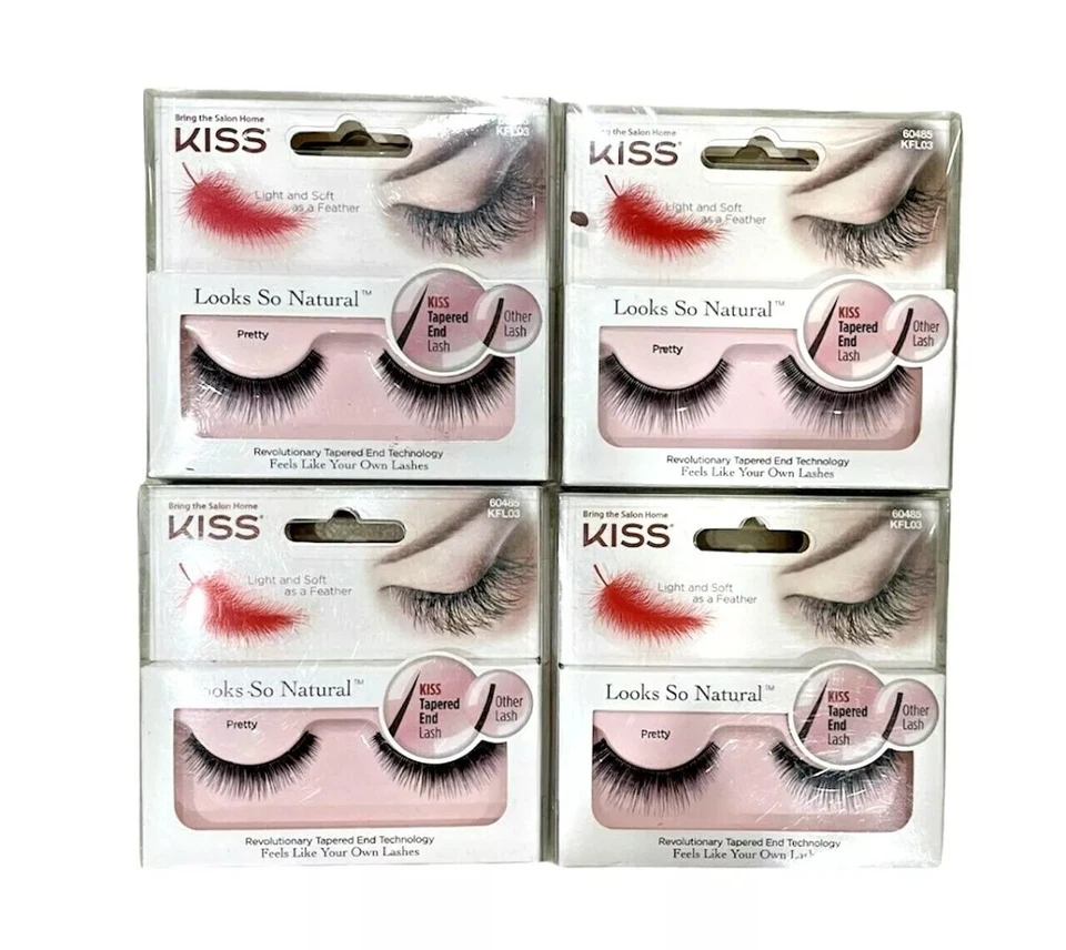1 Kiss Looks so Natural False Eyelash Set Pretty 60485 Kfl03