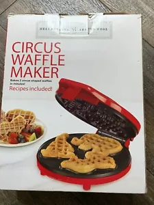 Bella Cucina Artful Food Circus Waffle Maker Lion Clown Elephant Figures Tested - Picture 1 of 4