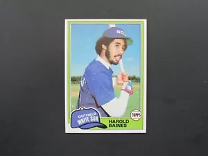 1981 Topps Harold Baines Rookie Karte #347 - Bild 1 von 6