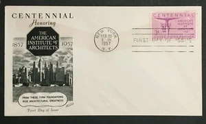 US FDC # 1089 American Institute of Architects Unaddressed - Picture 1 of 1