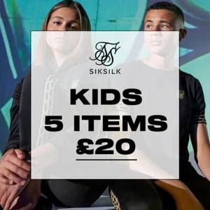 SikSilk Boys IMPERFECTIONS LUCKY DIP 5 ITEM'S MYSTERY BUNDLE Age 9-10 Years - Picture 1 of 1