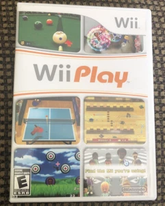 Wii Play Complete In Case With Manual Book Nintendo Wii System Game Nes Tested - Picture 1 of 3
