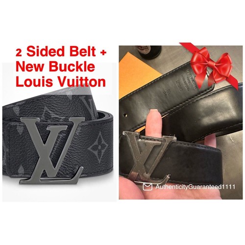 LOUIS VUITTON（LV） Louis Vuitton LV Initials 40MM 85 Cintura Eclissi Monogramma Reversibile nFibbia M9043