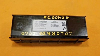 Chevrolet Colorado 2020-2022 unidad de módulo de control de calefacción aire acondicionado HVAC OEM 84428950 Foto 1 de 2