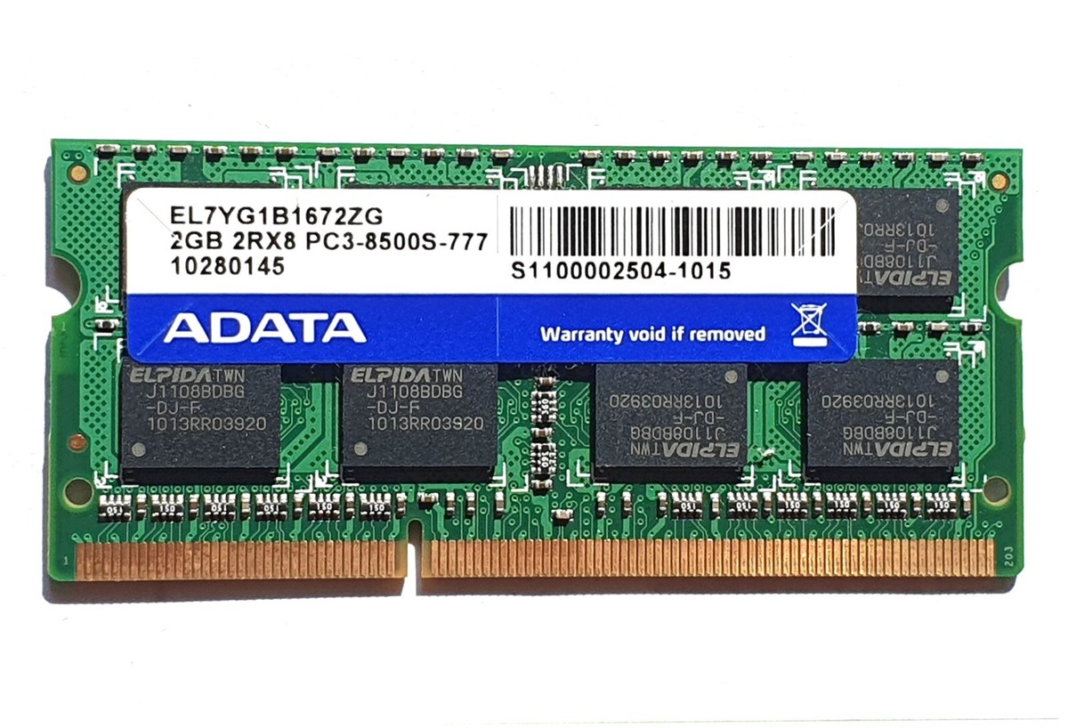中古】DDR3メモリ 8GB[4GB2枚組] ADATA ELG4D1C0823Z1 [DDR3L-1600 PC3