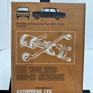 Fiat 1300, 1500 1961-67 Autobook Service Manual - Bild 1 von 14