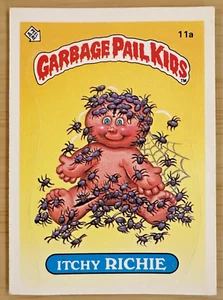 GPK ~ Topps ~ Garbage Pail Kids ~ ITCHY RICHIE ~ 11a ~ 1985 Series 1 ~ OS1 ~ - Bild 1 von 4