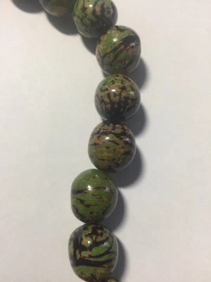 Round  Tagua Nut Beads 16mm to 22mm - Image 1 of 4