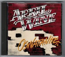 APRIL WINE  'OOWATANITE'   CD  SHIPS FREE TO CANADA