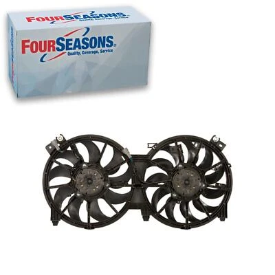 Conjunto de ventilador condensador y radiador doble 4 estaciones para Nissan Altima 2007-2018 Foto 1 de 4