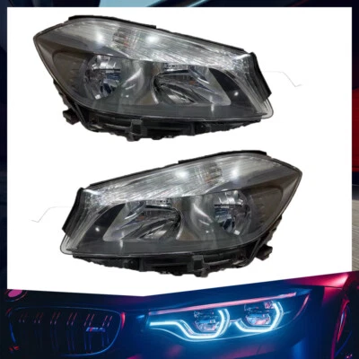 Faros halógenos L+R para Mercedes Benz A180 W176 A1768203861 A1768203961 13-18 Foto 1 de 4