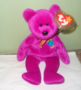 TY - Millennium Bear - Beanie Baby - 2000 - Imagen 1 de 1