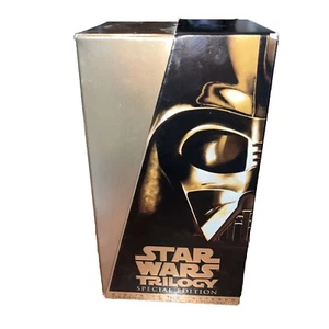 VTG 1997 STAR WARS TRILOGY Special Edition Box Set VHS, Videos Excellent Movie - Picture 1 of 9