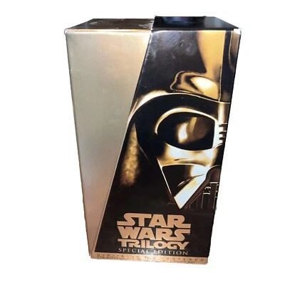 VTG 1997 STAR WARS TRILOGY Special Edition Box Set VHS, Videos Excellent Movie - image 1 of 4