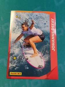 2024 McDonalds Panini Family Johanne Defay Sticker Happy Meal Olympics Card Surf - Picture 1 of 2