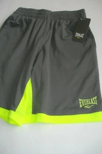 Boys Basketball Shorts Gray Sizes 8, 10/12 & 14/16 - Picture 1 of 2