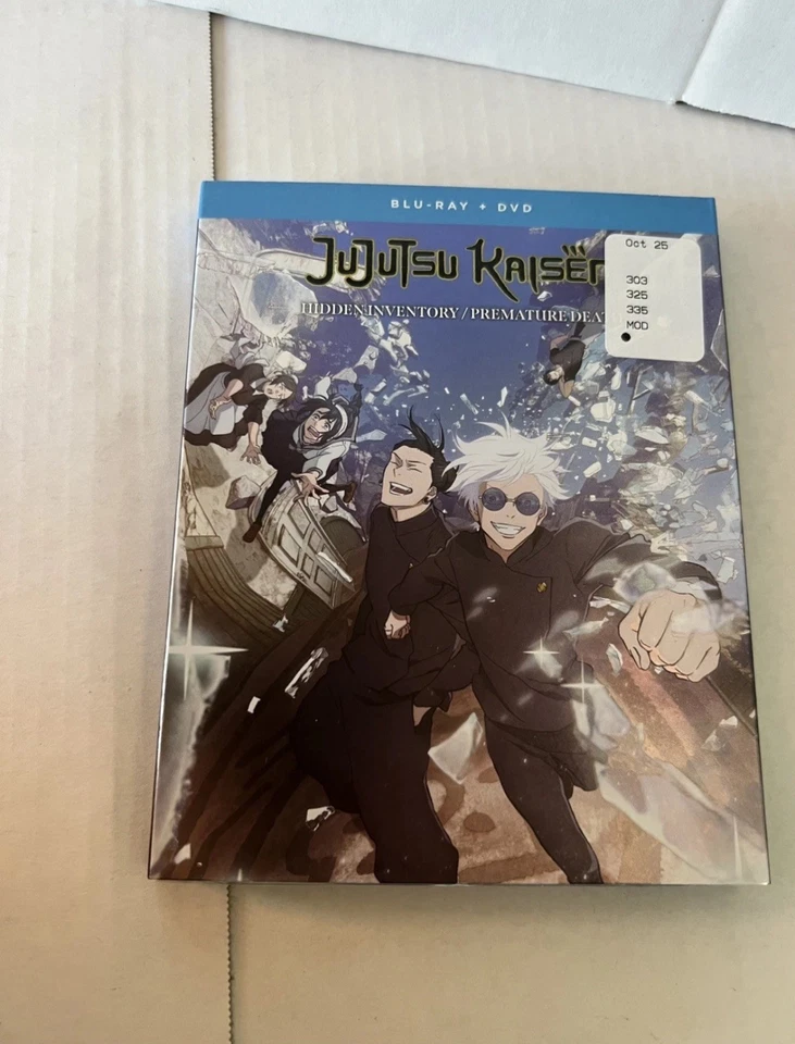 JUJUTSU KAISEN Season 2 Hidden Inventory/Premature Death Blu-ray + DVD Slipcover - Image 1 of 1