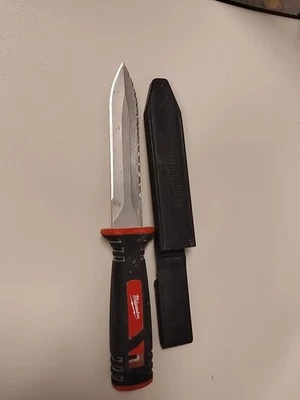 Cuchillo de conducto Milwaukee con funda 48-22-192 herramienta cortadora de aislamiento HVAC Foto 1 de 4