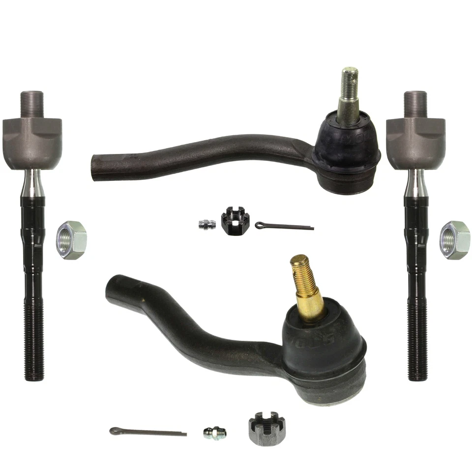 Комплект из 4 концов переднего внутреннего внешнего рулевого анкерного стержня MOOG для Infiniti 370Z Q50 полный привод - Изображение 1 из 4