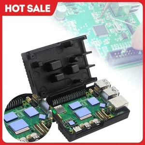 Raspberry Pi 5 Case Aluminum Alloy Metal Passive Cooling Case for Raspbery Pi5 - Afbeelding 1 van 11