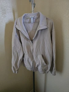 H&M Full Zip Up Sweatshirt Jacket With Pockets - Picture 1 of 3