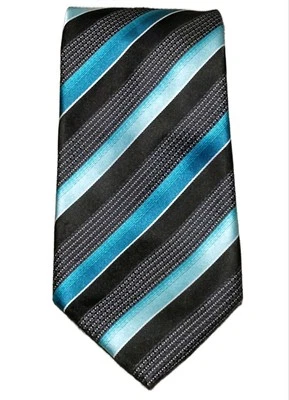 Corbata de cuello Sean turquesa/verde mar 100 % poliéster para hombre hecha en China 58"x3" Foto 1 de 4