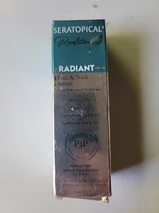 SERATOPICAL Revolution  Radiant Face And Neck Serum 1oz. NEW - Picture 1 of 4