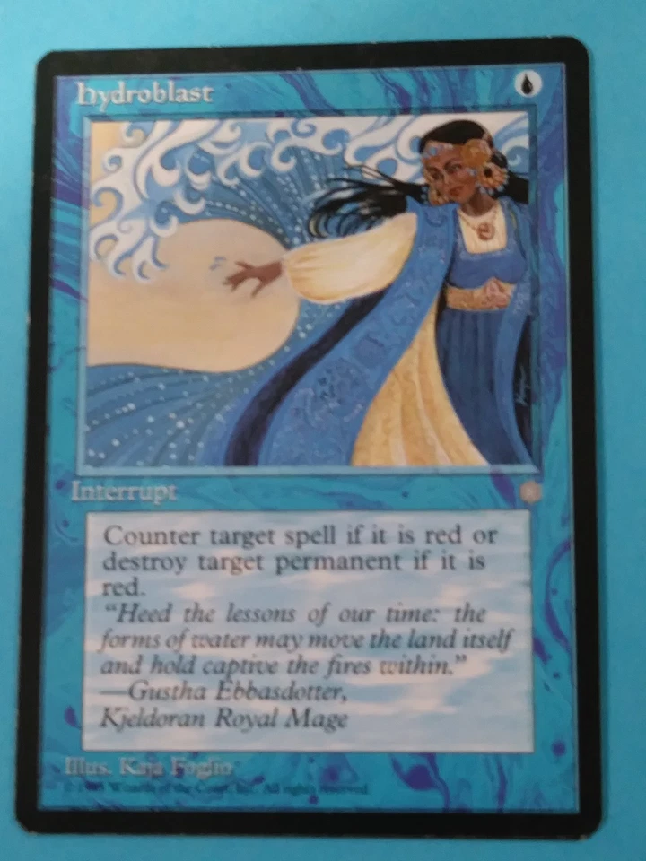 Magic The Gathering 1x HYDROBLAST - MtG Common Blue Ice Age NMINT - Image 1 of 1