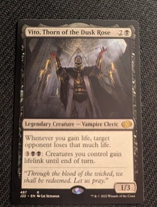 MTG Jumpstart 2022 Vito, Thorn of the Dusk Rose NM/M Pack Fresh - Picture 1 of 1