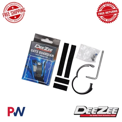 Cerradura de puerta trasera Dee Zee Gate Guardian negra para camioneta Ford F-250/F-350 SP 99-23 Foto 1 de 2