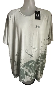 Under Armour Tech Fade Lt Green S/S Crew Neck Tee 1390209-377 Size 2XL,XXL - Picture 1 of 5